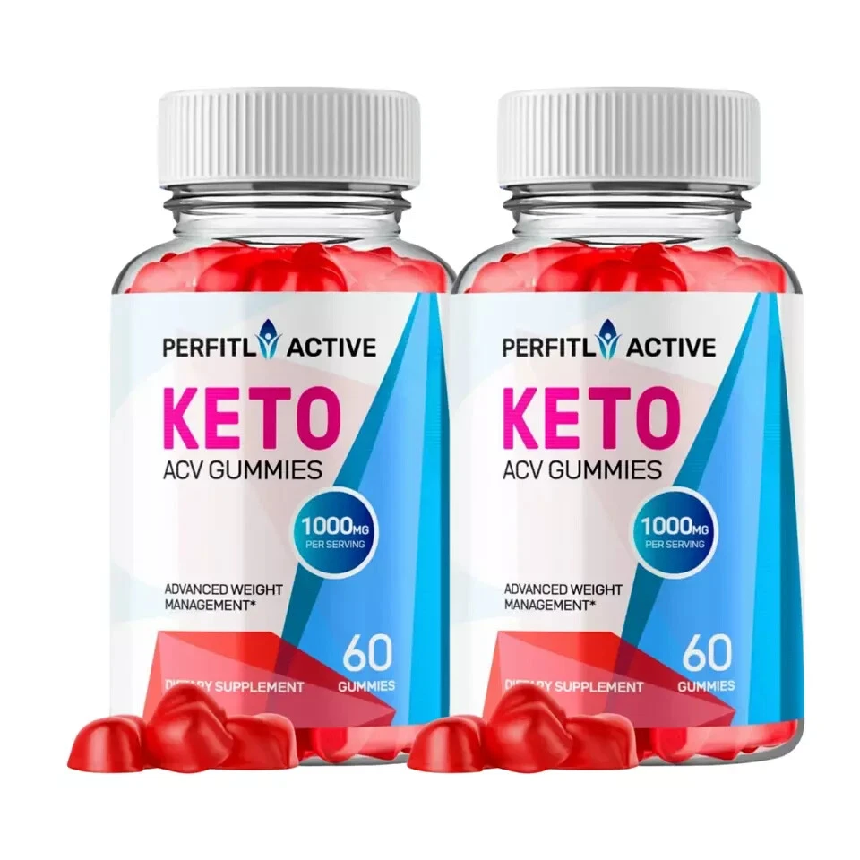 Perfitly Active Keto ACV Gummies Advanced Weight Management (120 Gummies) 2-Pack