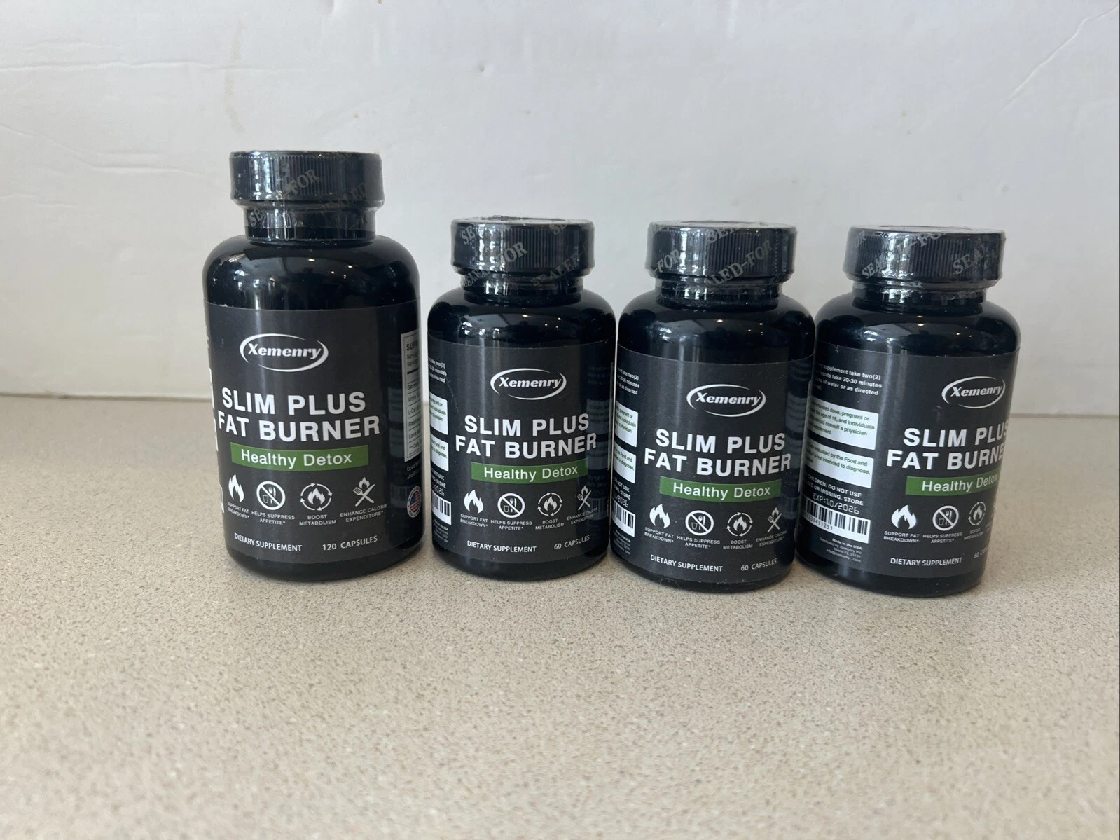 Xemeny Slim Plus Fat Burner Weight Loss, Healthy Detox 300 Caps Free Shipping