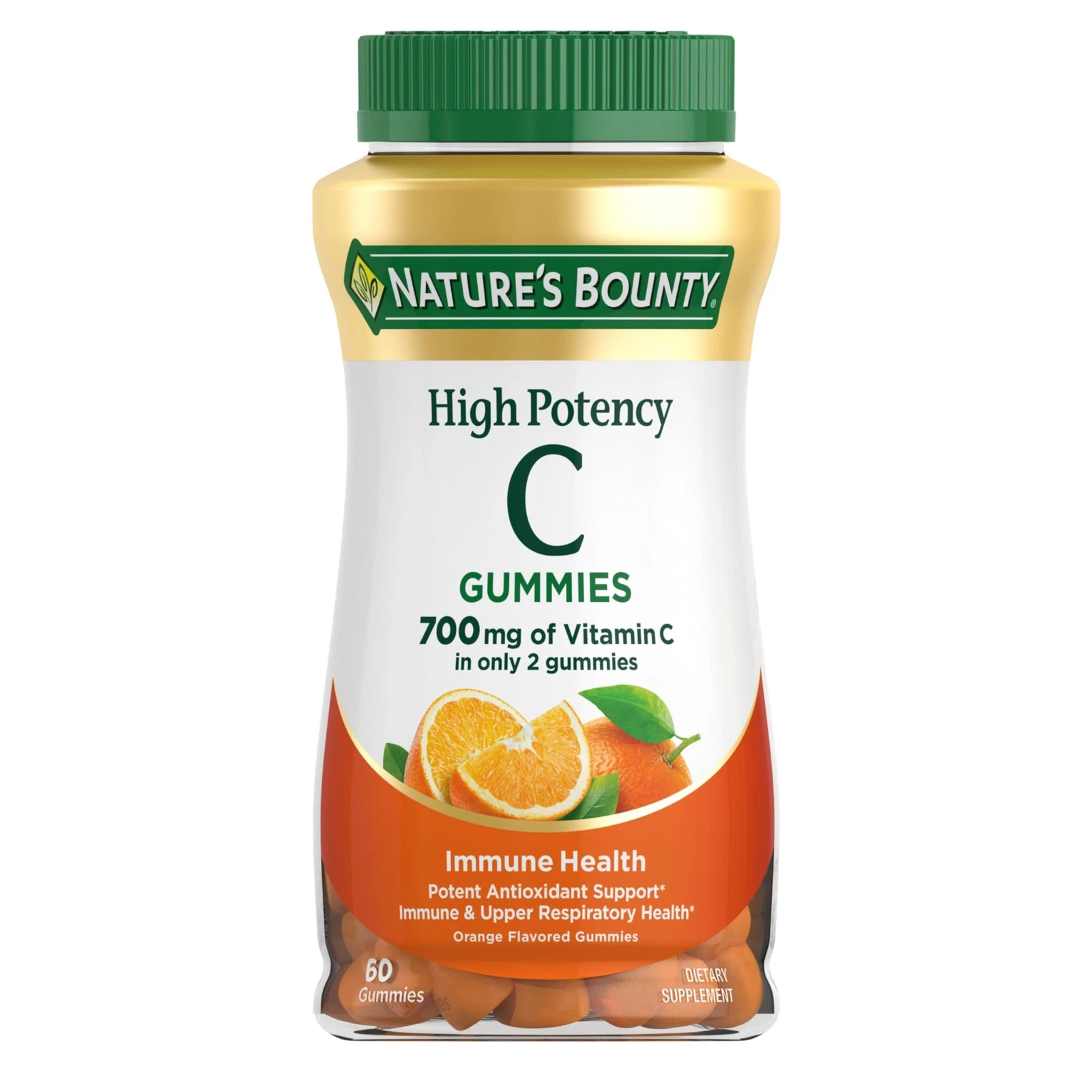 Nature's Bounty Vitamin C Gummies 700mg, High Potency Vitamin C Gummies for Adul