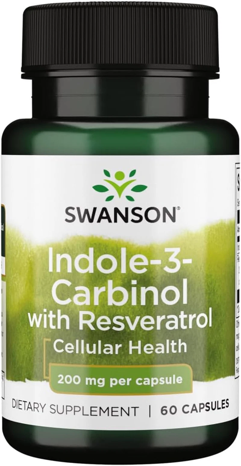 Indole-3-Carbinol with Resveratrol - I3C Supplement Promoting Cellular Protectio