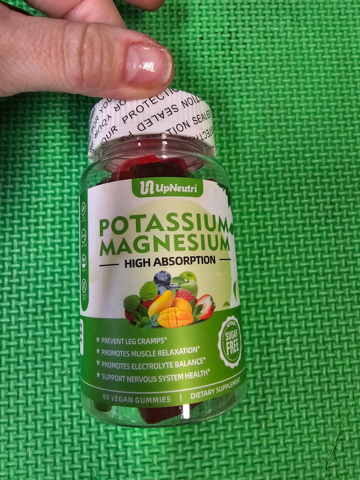 Potassium Magnesium Supplement Gummies exp-7/2025