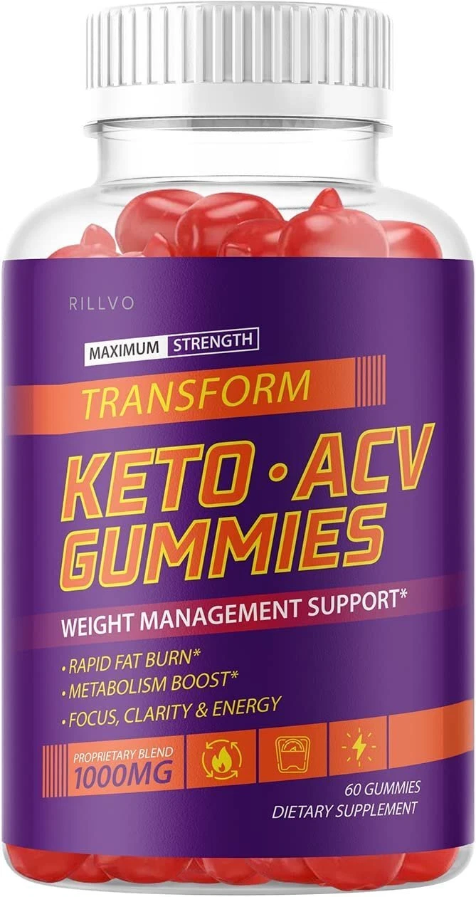 Transform Keto ACV Gummies Advanced Formula (60 Gummies)