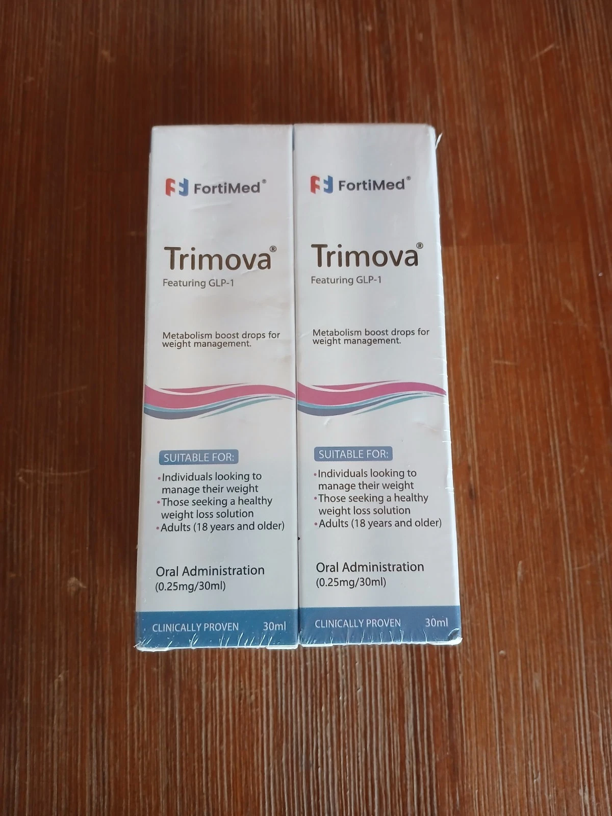 (2 Pack) Trimova Weight Loss Drops for Burning Excess Fat & Boosting Energy