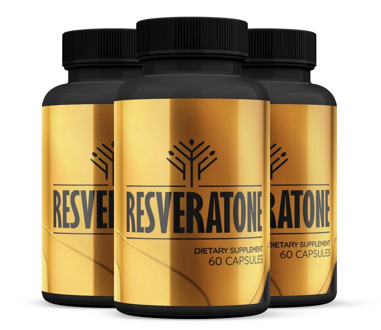 Resveratone Keto Capsules - Support Weight Loss & Digestion Pills ( 3 Pack )
