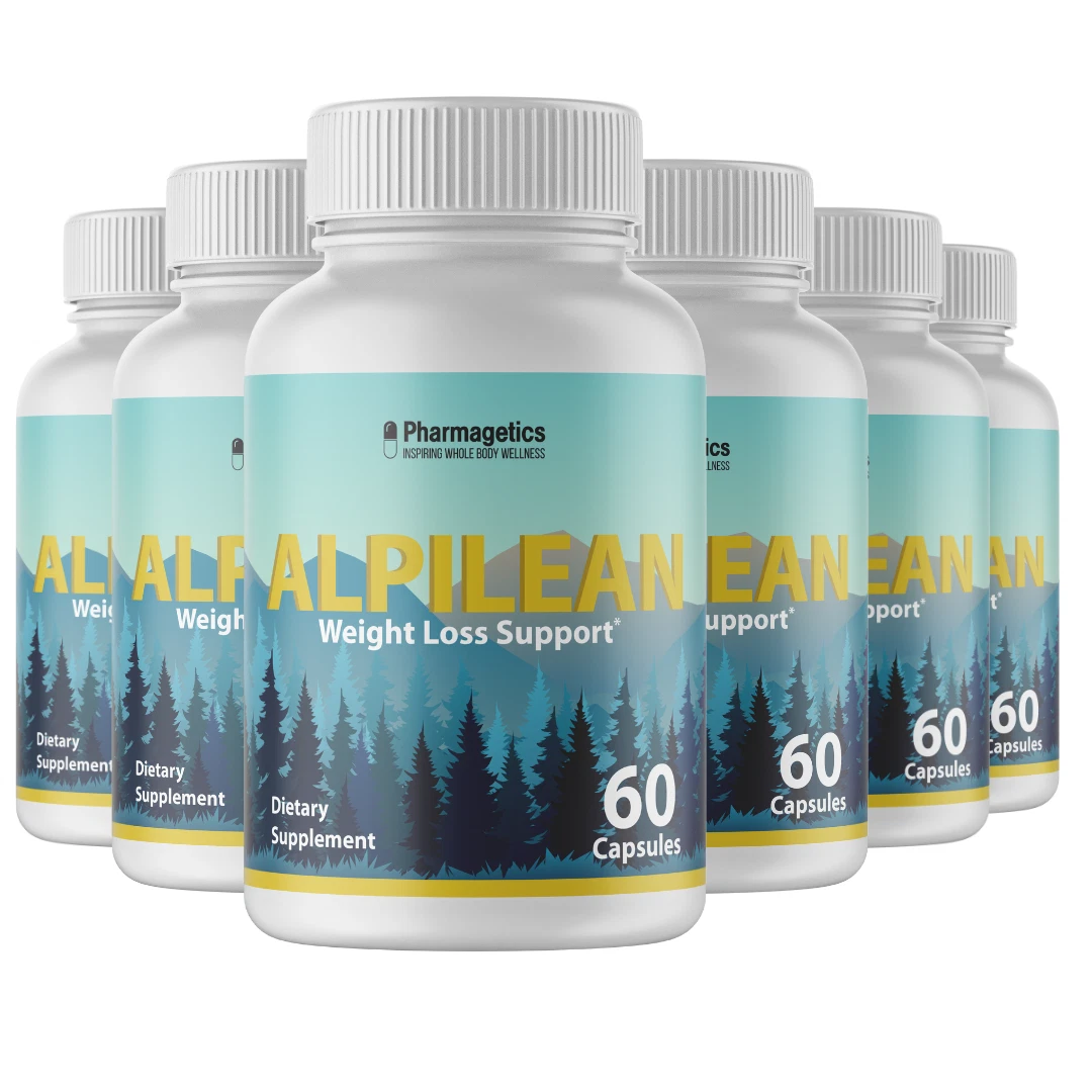 Alpilean Weight Loss Support - 6 Bottles 360 Capsules