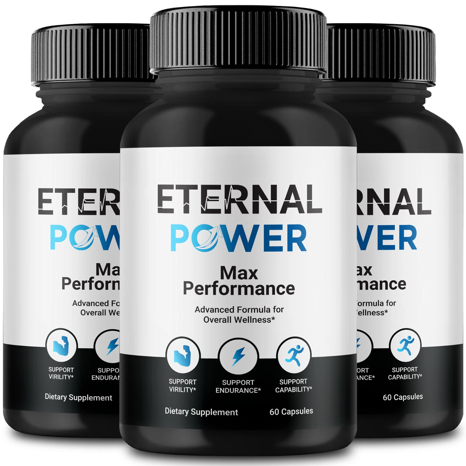 (3 Pack) Eternal Power Men Capsules, EternalPower Men Dietary Supplement Pills