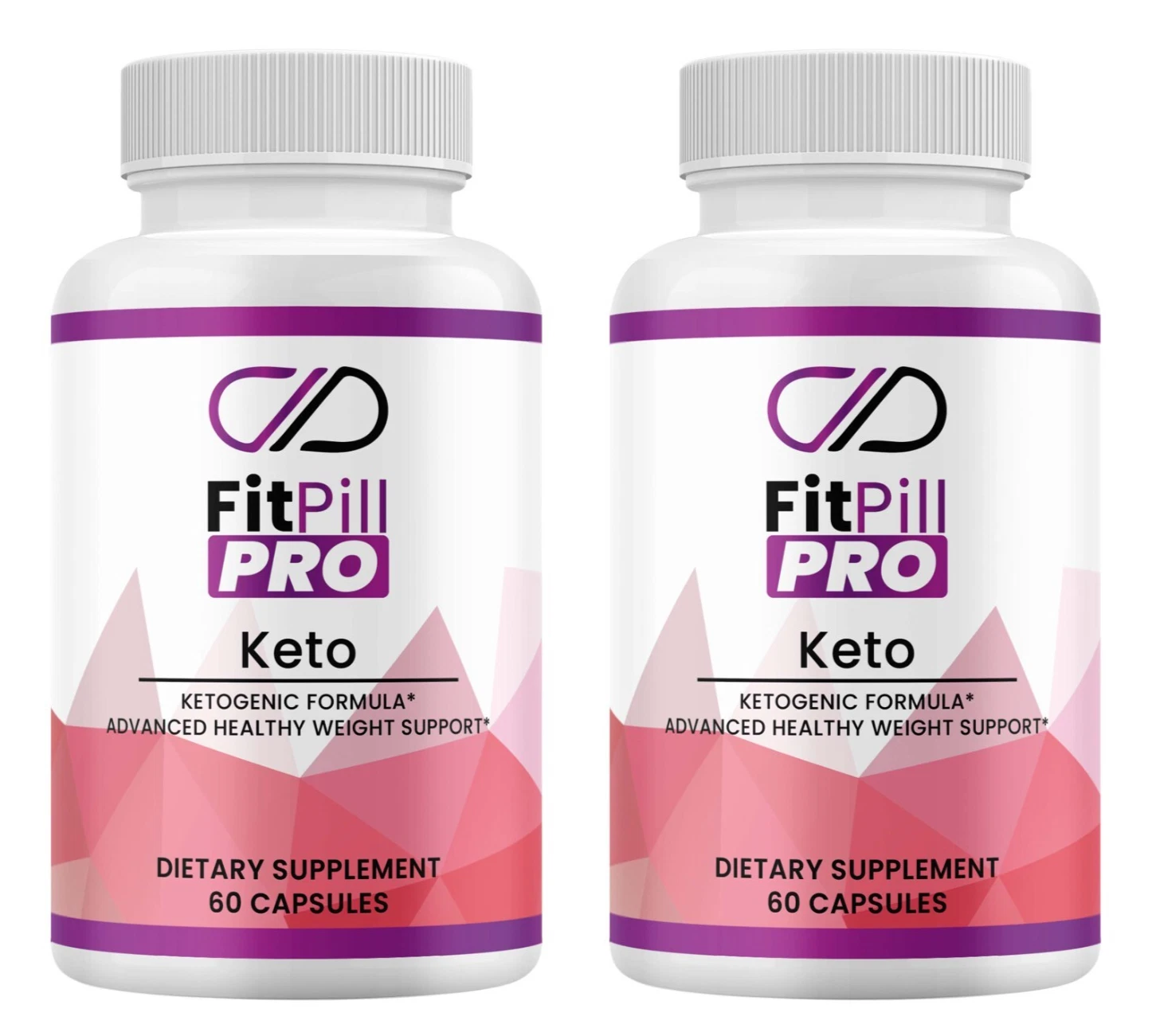 (Paquete de 2) Cápsulas ceto FitPill Pro, píldoras avanzadas de control de peso Fit PillPro