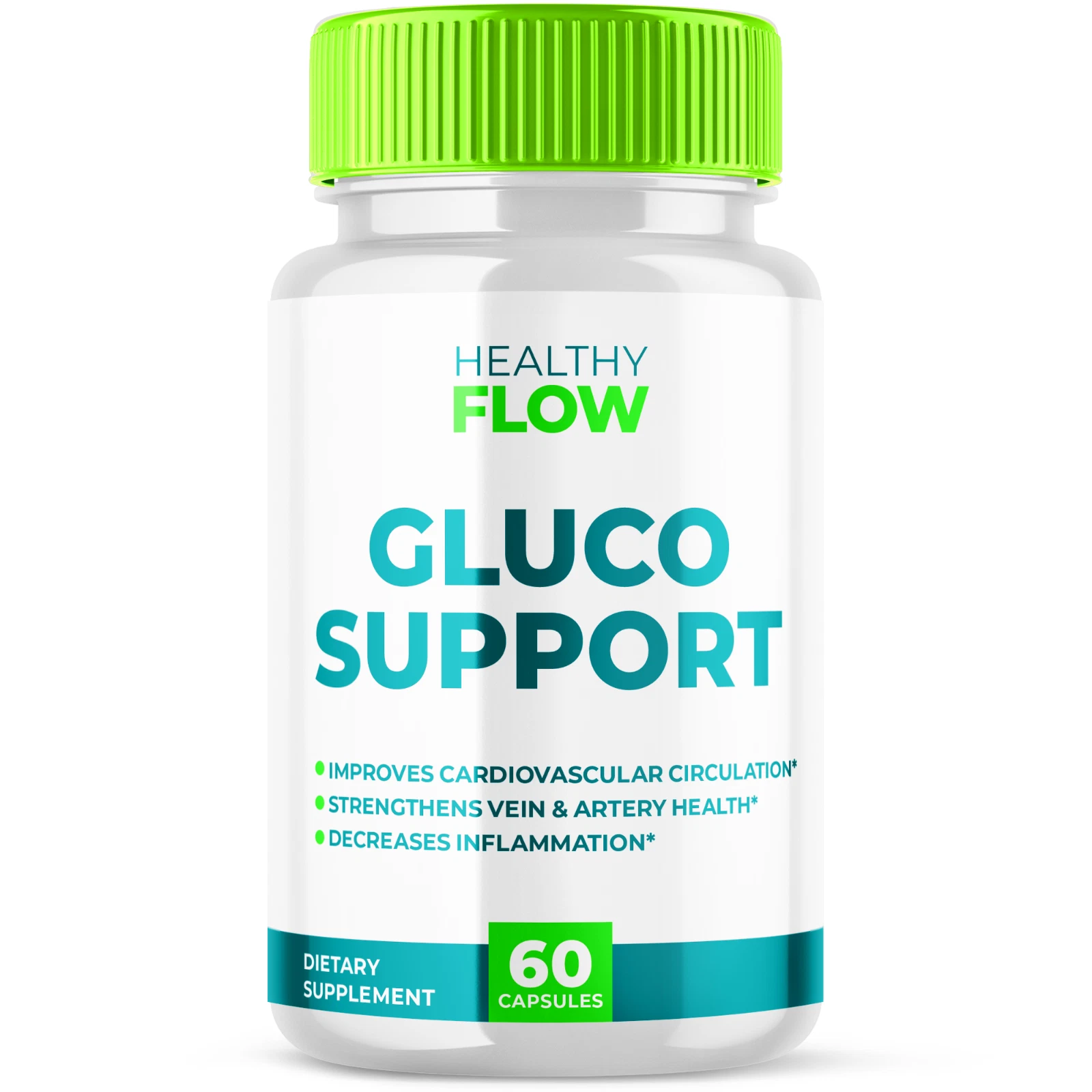 Healthy Flow Blood Advanced Formula Sugar Support Glyco Supplement 60 Capsules