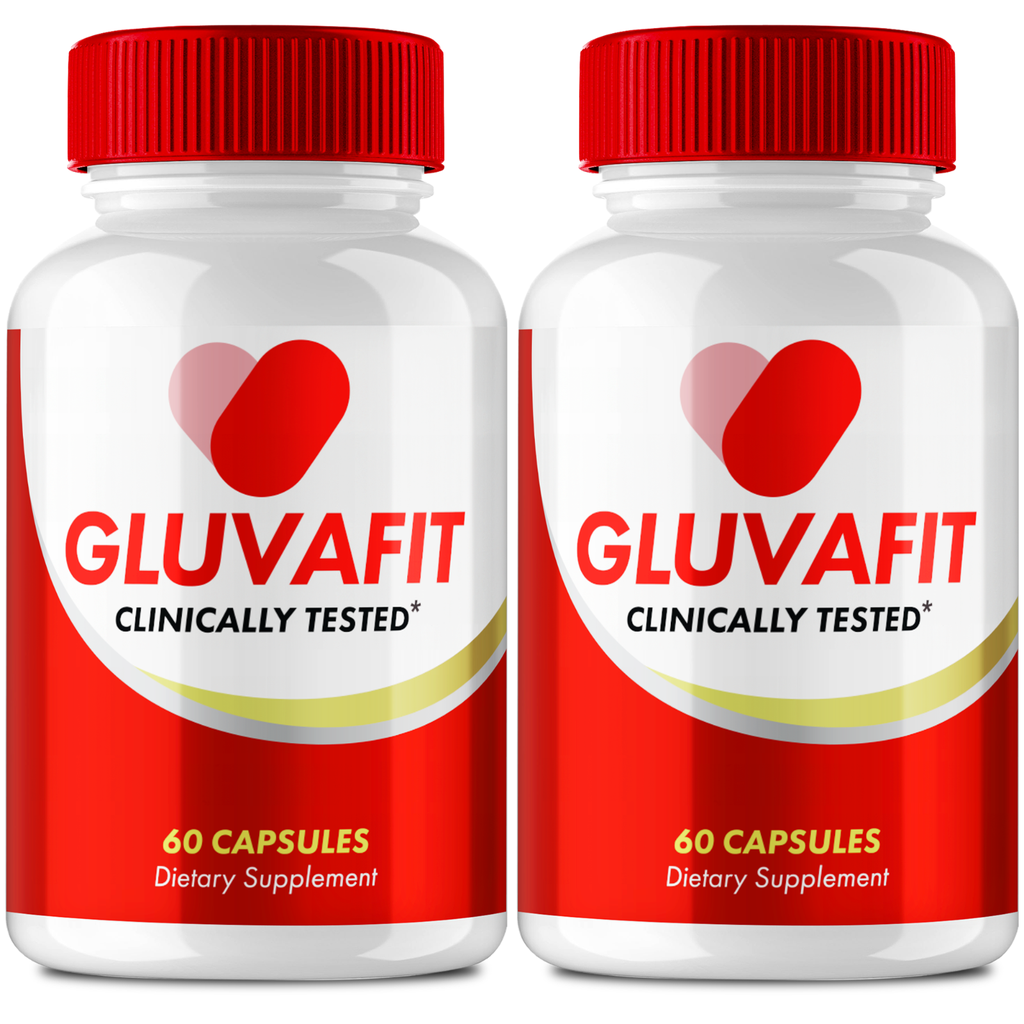 (2 Pack) Gluvafit Blood Formula Capsules for Healthy Circulation & Stable Levels