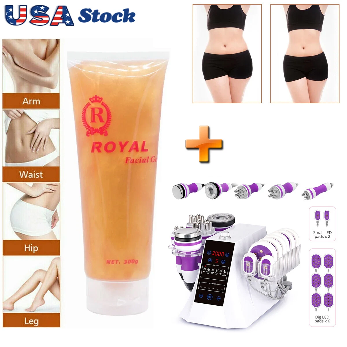 300g Beauty Massager Spa Gel Fit for 6 in 1 Spa Salon Machine