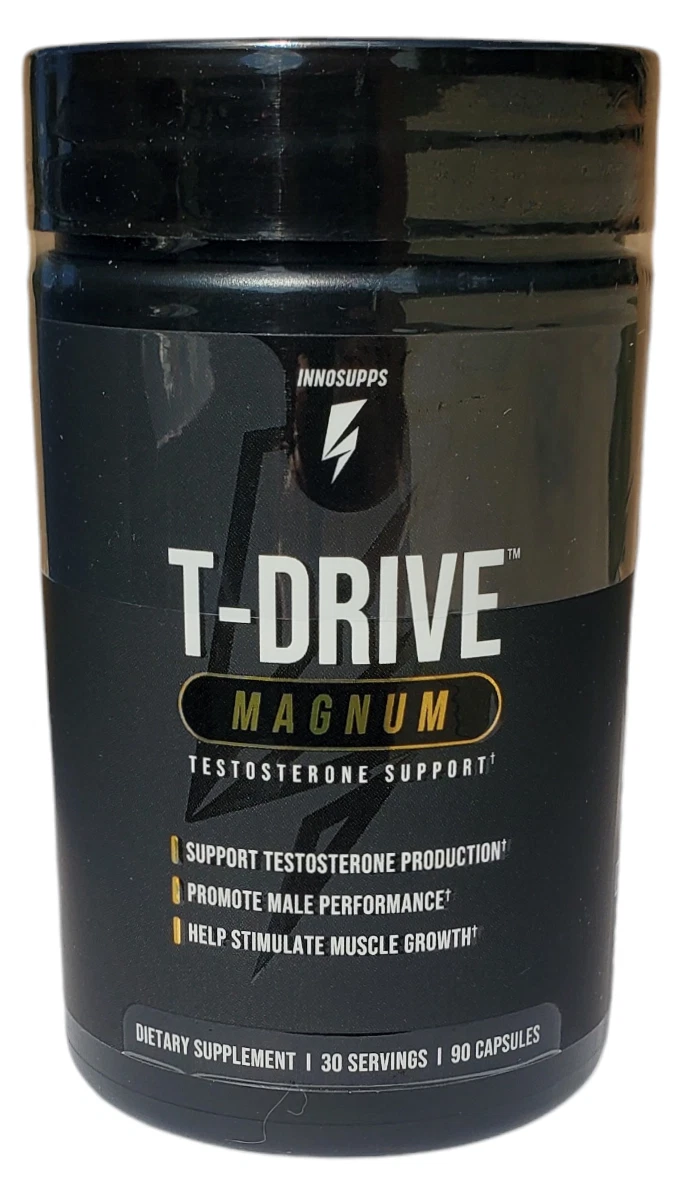 T-Drive MAGNUM Testo Muscle Growth Libido Improve T Drive Enhance InnoSupps