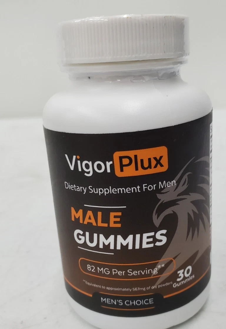 VigorPlus Dietary Supplement for Men 30 Gummies 82mg EXP: 11/25
