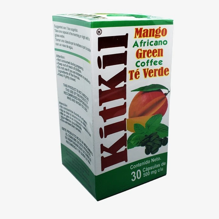 Kitkil 30 capsules 500 milligram each Natural Weight Loss, Supplement. Kit kil