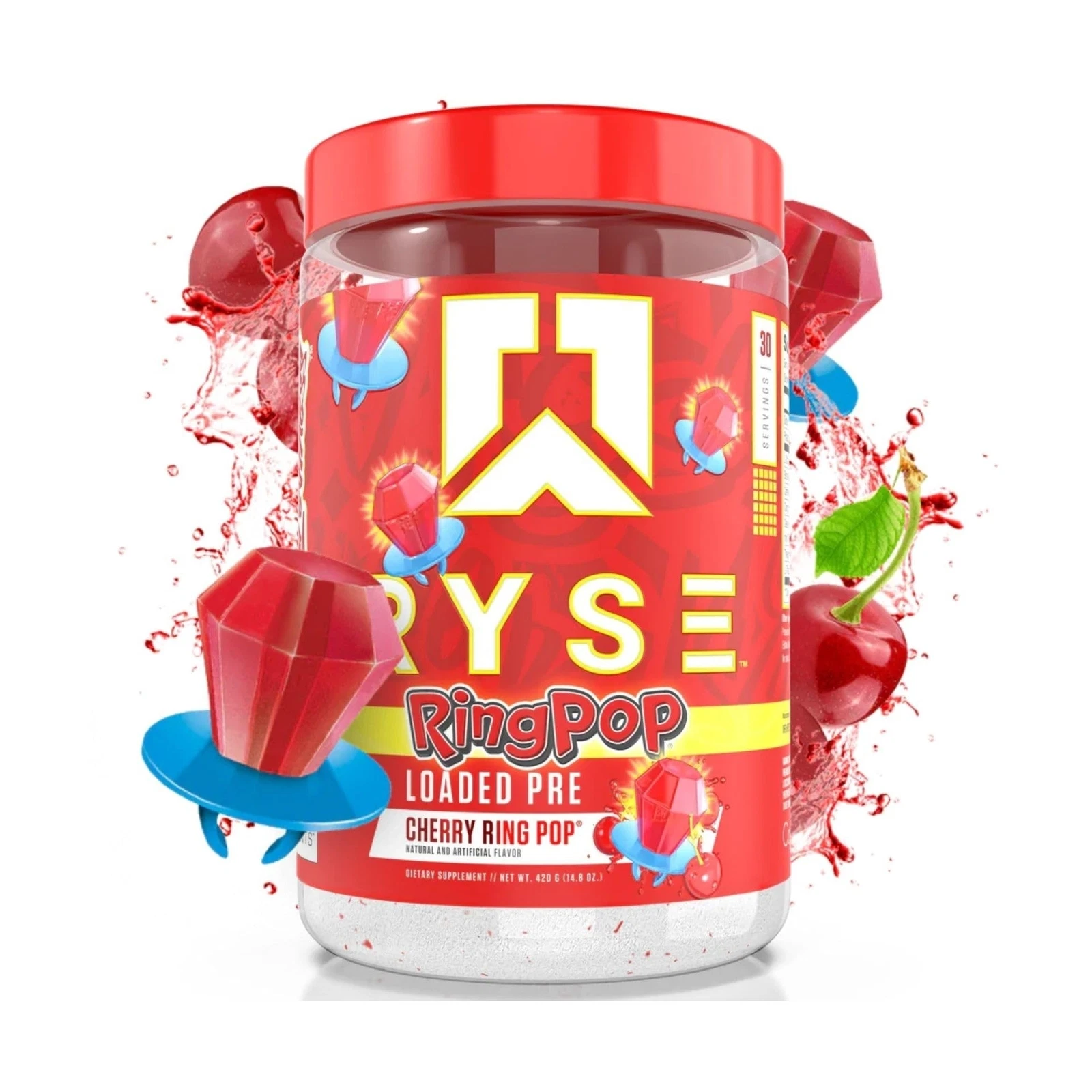 RYSE Up Supplements Loaded Pre Workout Powder Supplement for Men & Women | Pu...