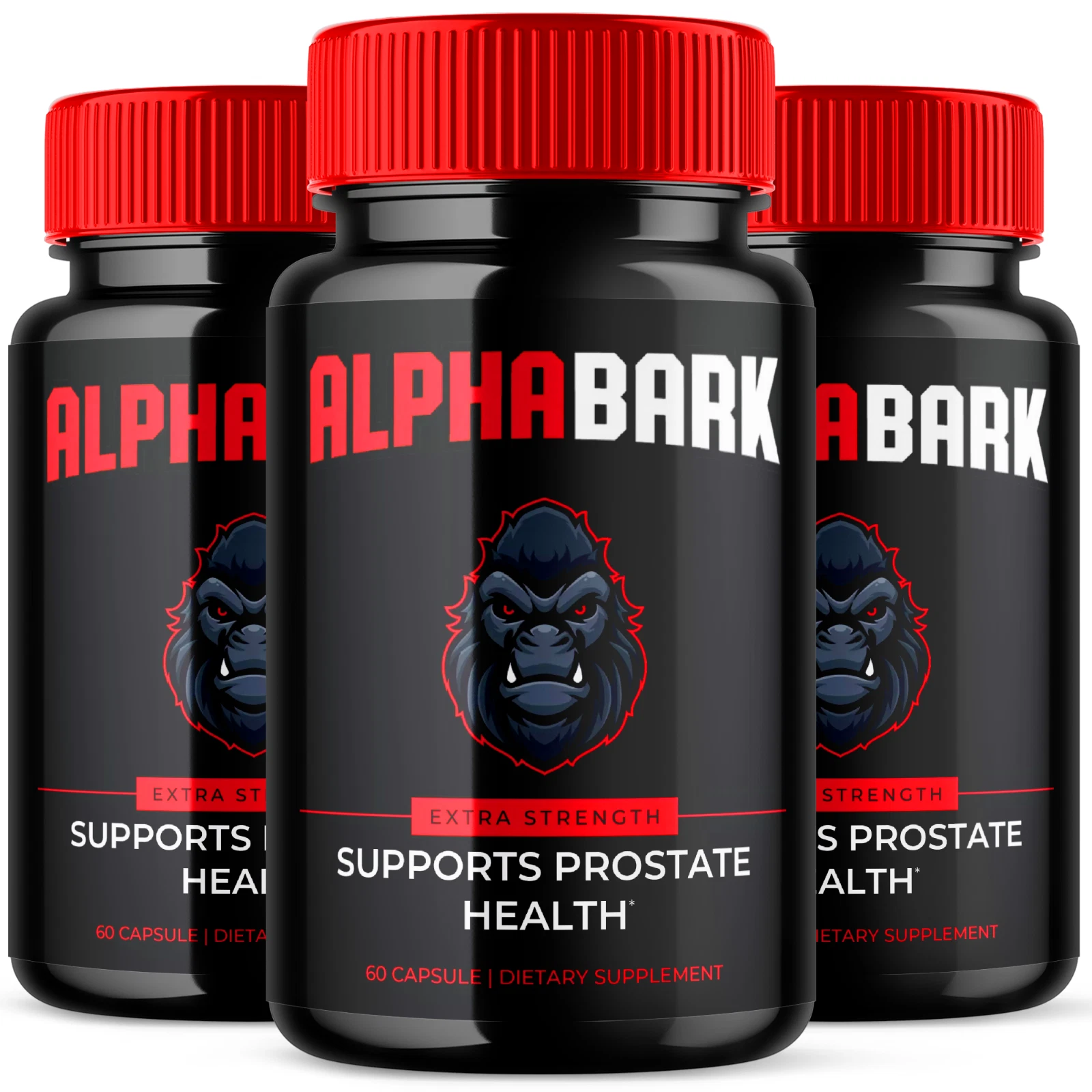 Alphabark Prostate Support Advanced Supplement Alpha Bark Pills 180 Capsules