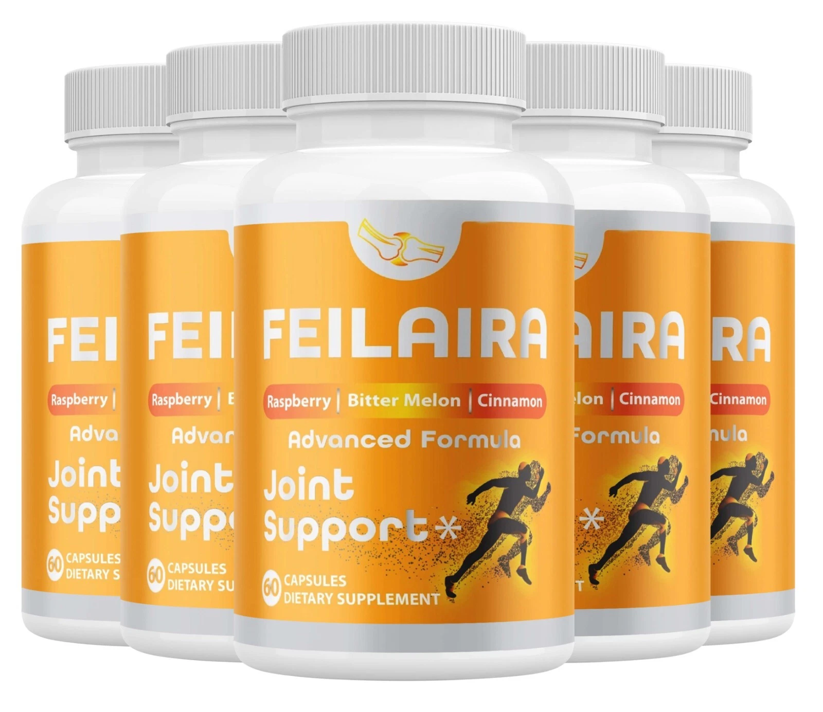 (5 Pack) Feilaira Capsules for Joint Support & Advanced Health Mobility Formula