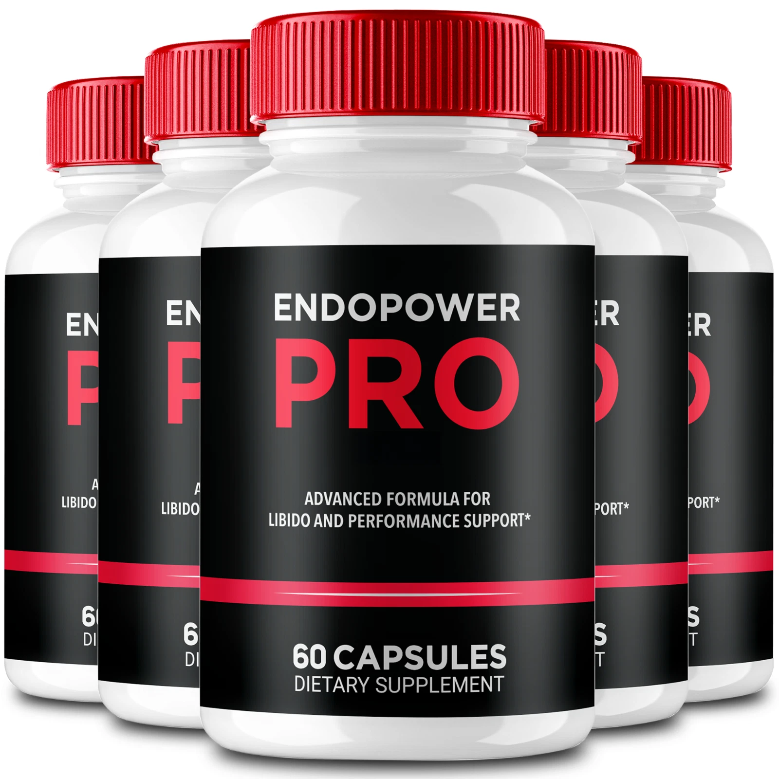 (5 Pack) Endopower Pro Capsules, Endo Power Pro Men Dietary Supplement Pills