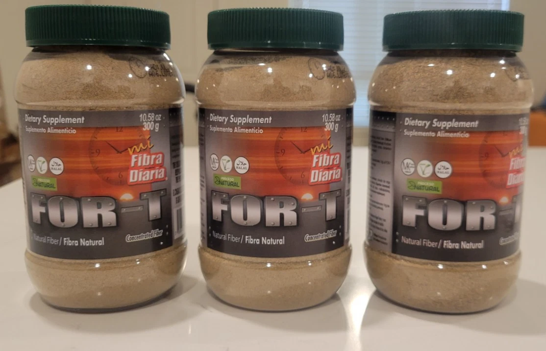 3 pack Mi Fibra Diaria Fibra Forte 32 oz Total simifibra, Fiber powder Exp 2026