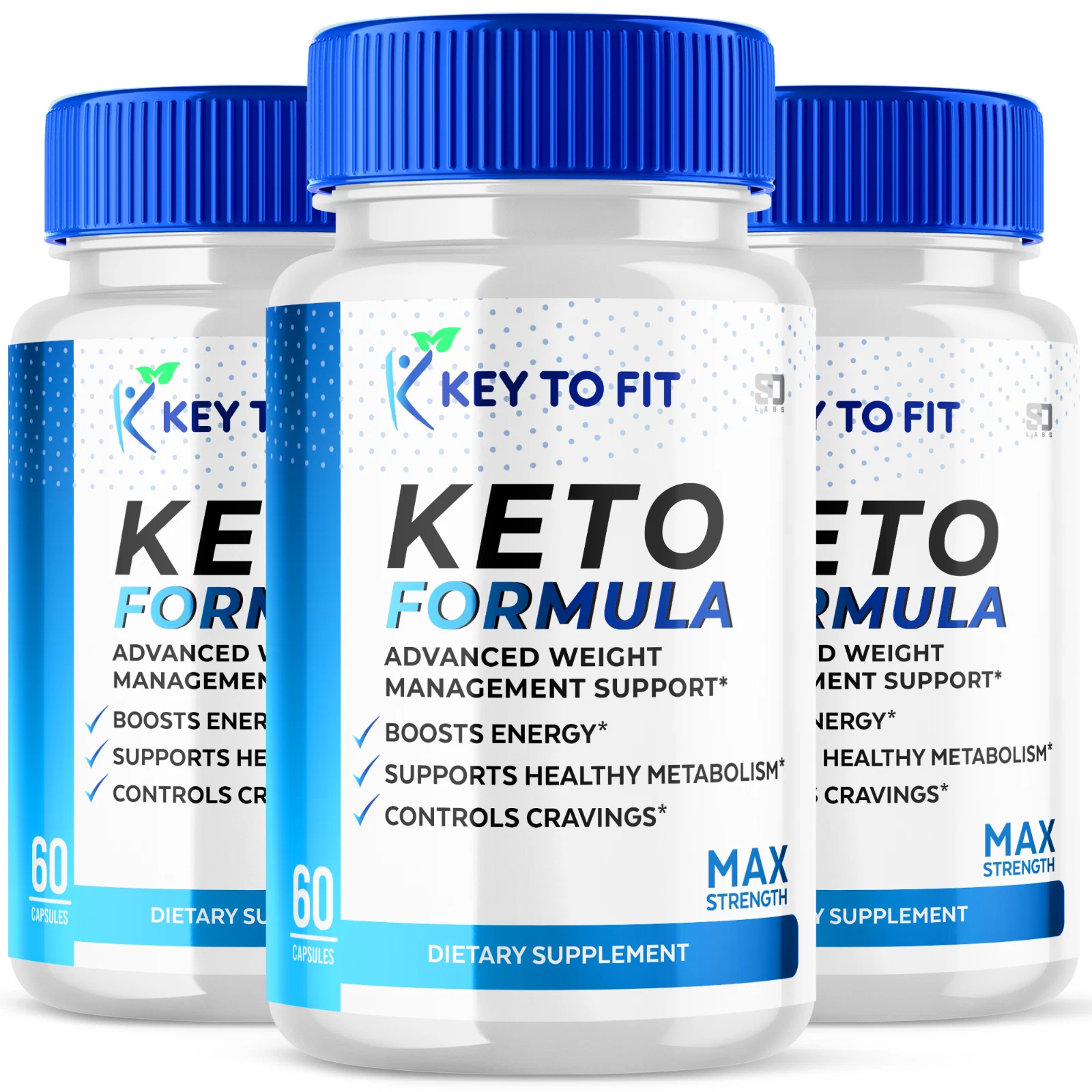 Key To Fit Advanced Keto Capsules - Weight Management and Energy Boost (3 Pack)