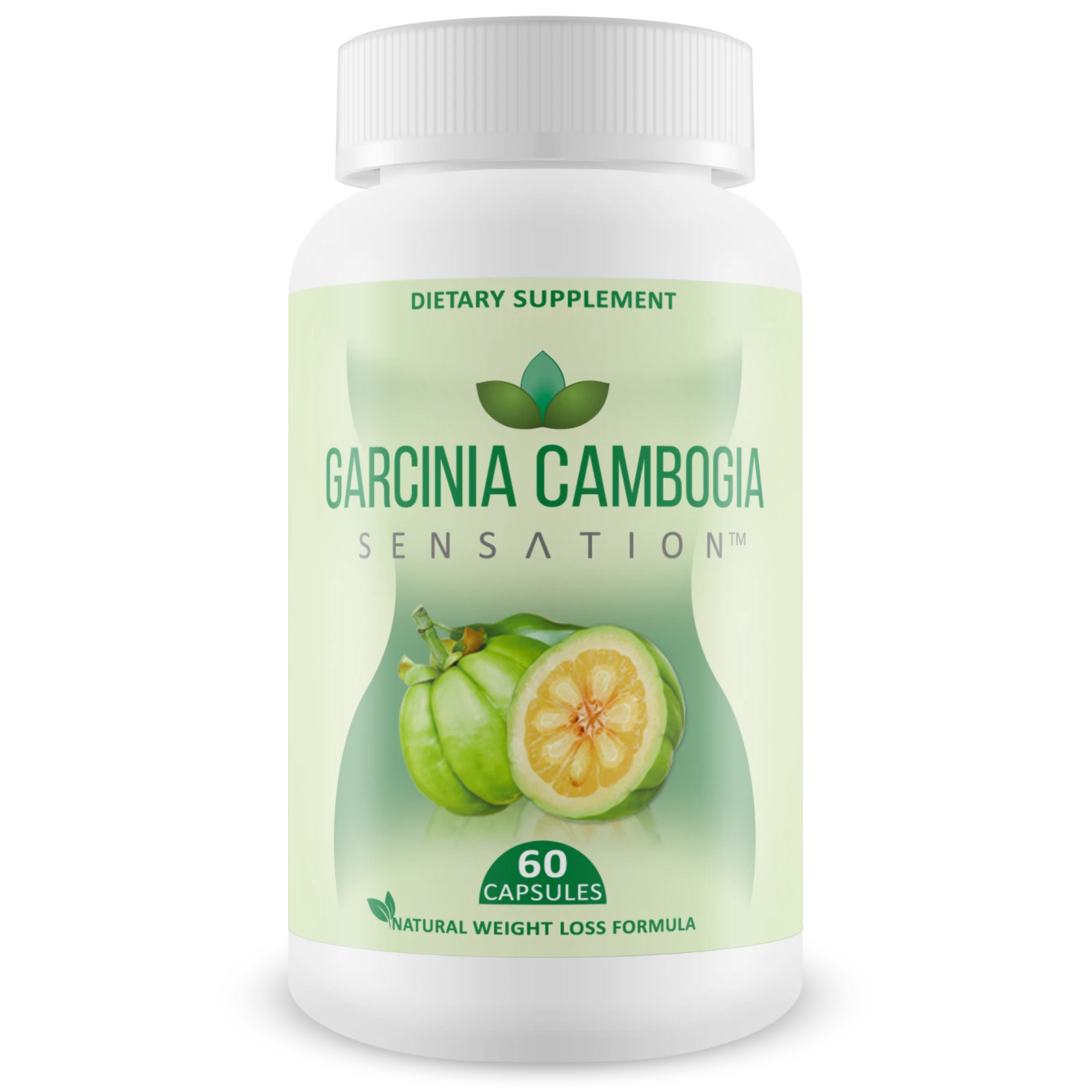 Garcinia Sensation - 60% HCA Garcinia Cambogia - Natural Weight Loss - 60 caps