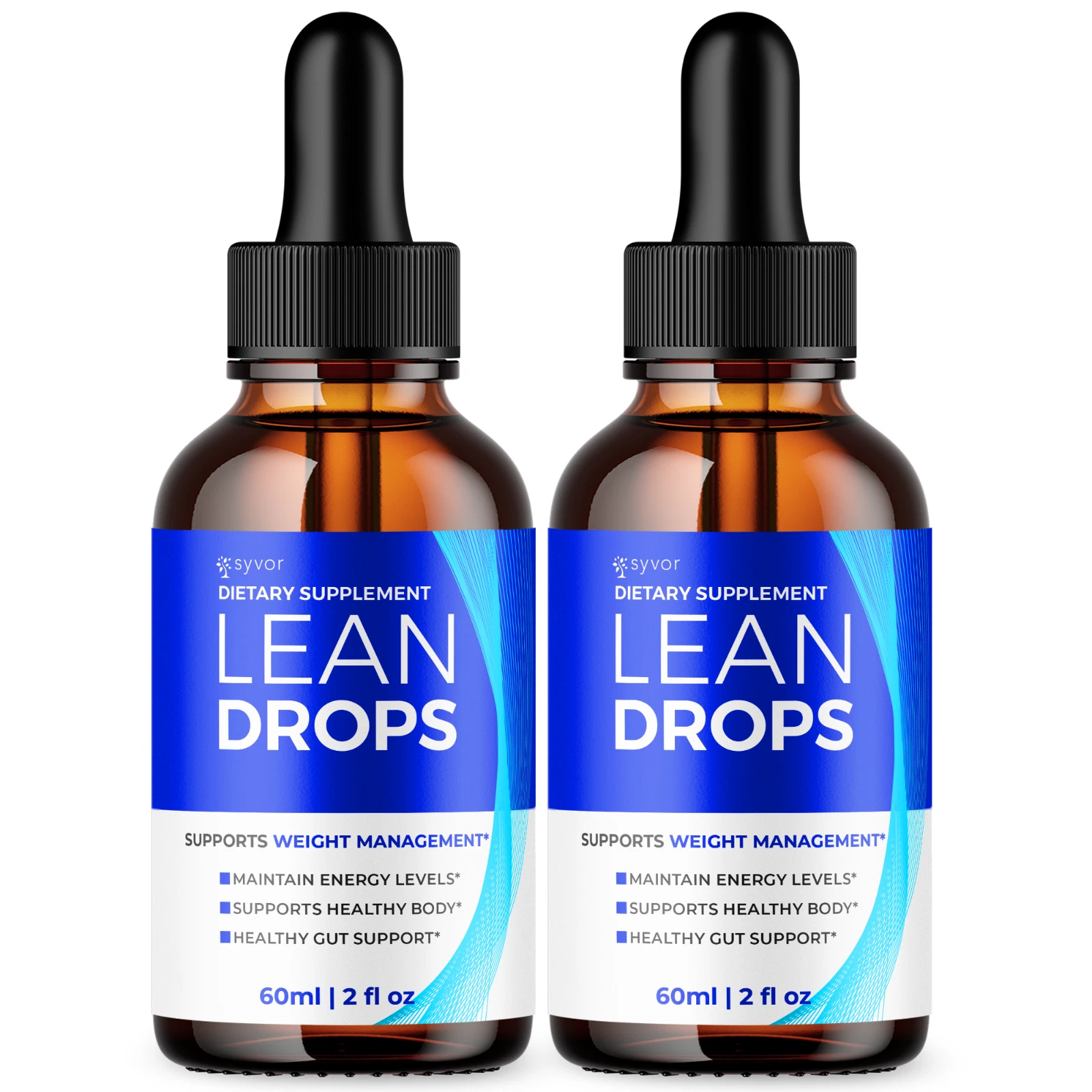 Lean Drops Advanced Health & Fitness Supplement Natural Ingredients (2 Pack)