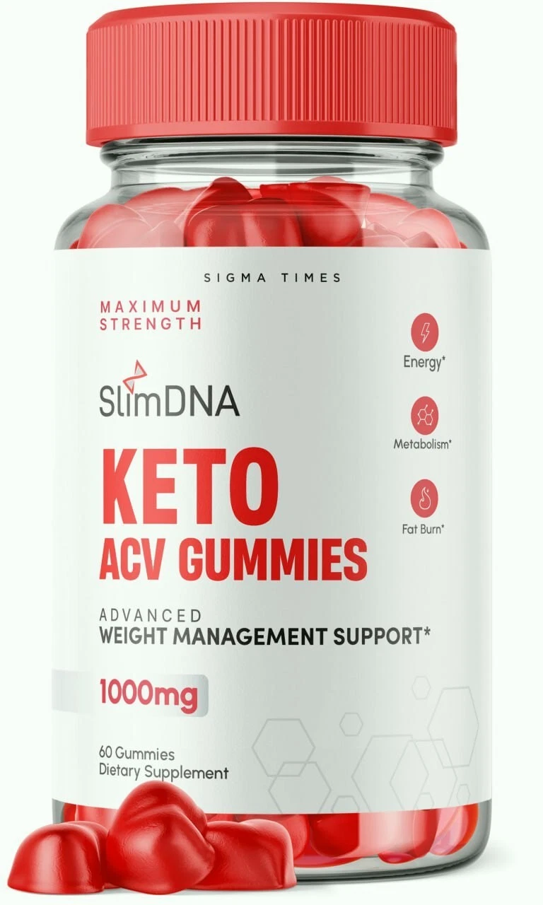 (1 Bottle) Slim DNA Keto Gummies - ACV Gummies for Advanced Weight Loss