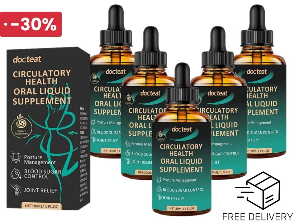 Circulatory Health Oral Liquid - Blood Sugar Control & Weight Management 30ml