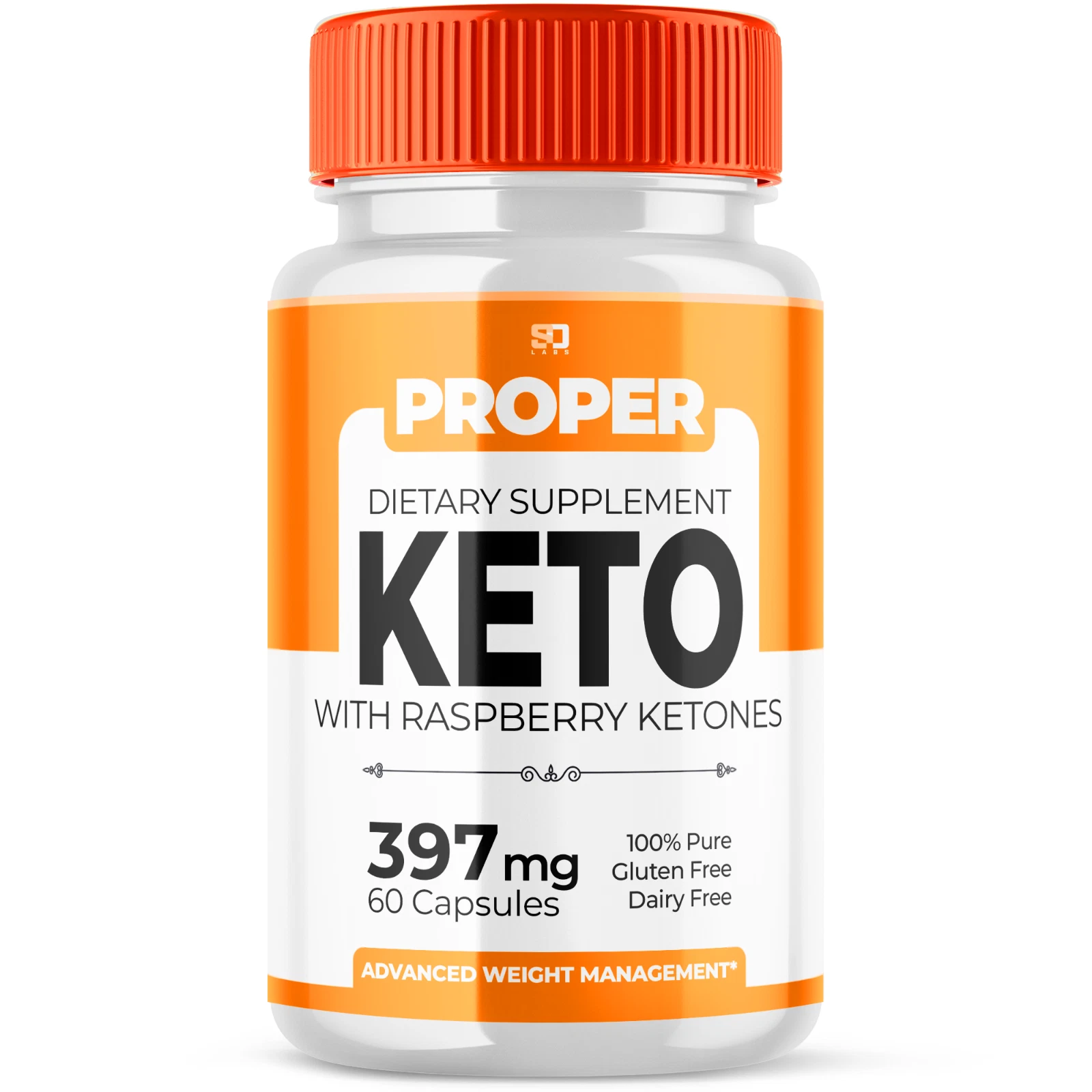 Proper Keto Pills, Proper Keto Supplement for Weight Loss Support (60 Capsules)