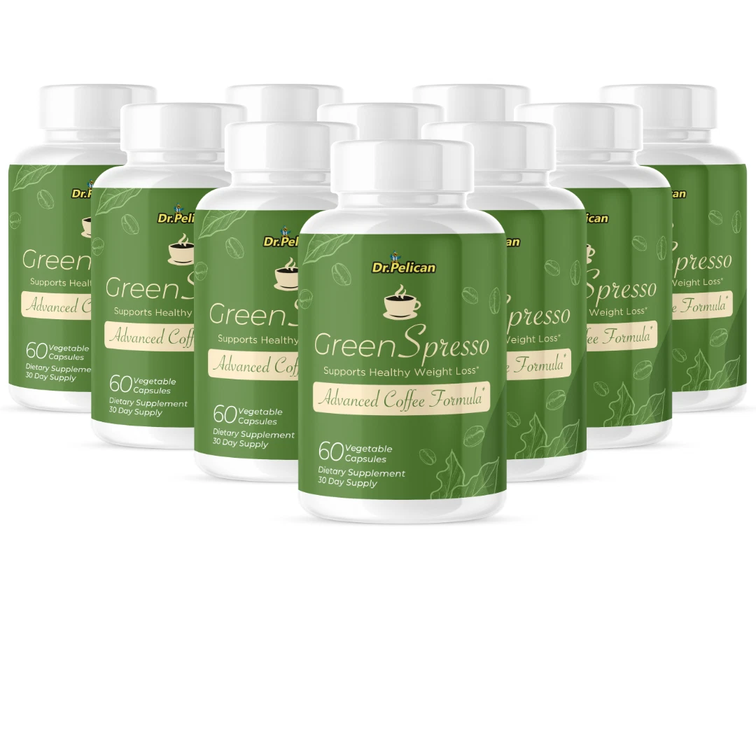 GreenSpresso- Keto & Weight Support- 10 Bottles- 600 Capsules