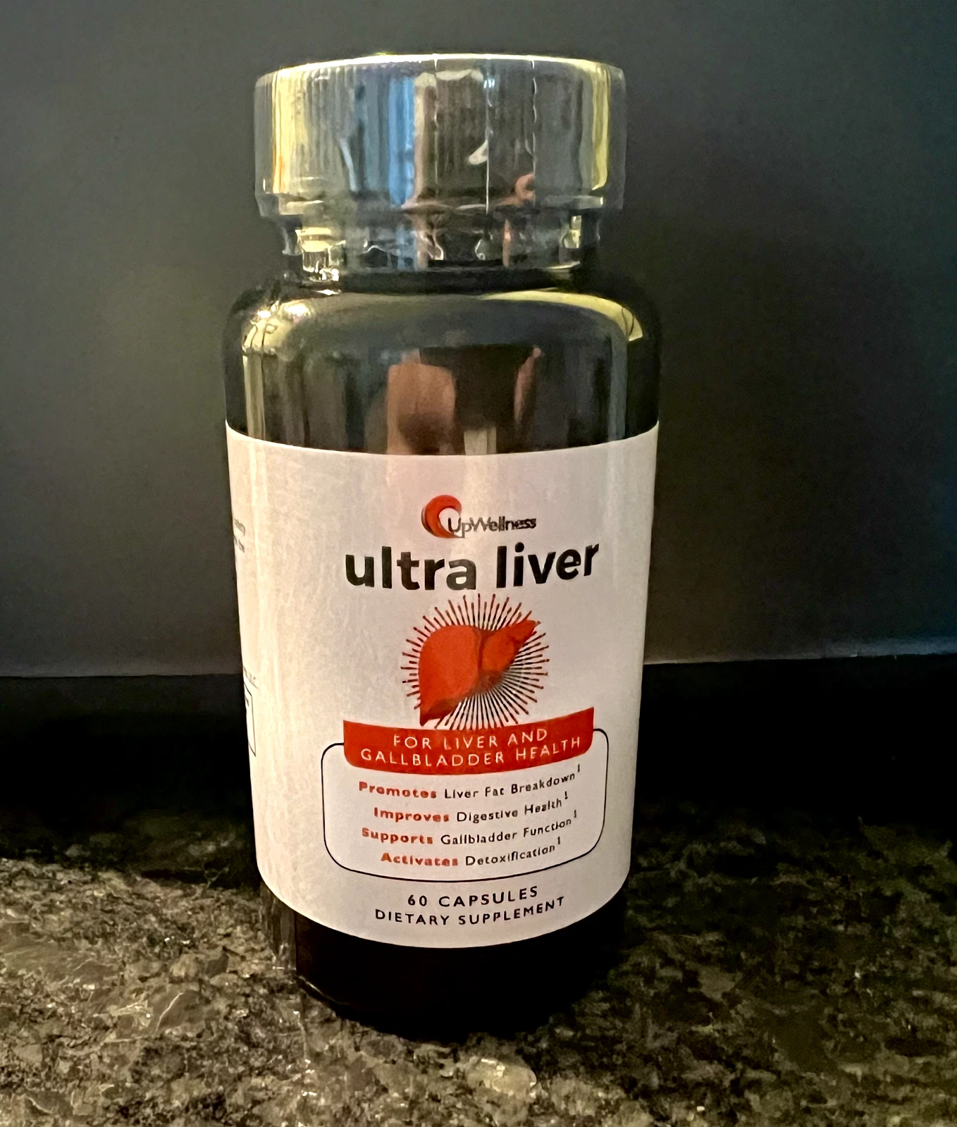 UpWellness Ultra Liver Supplement for Liver Health and Gallbladder Support .