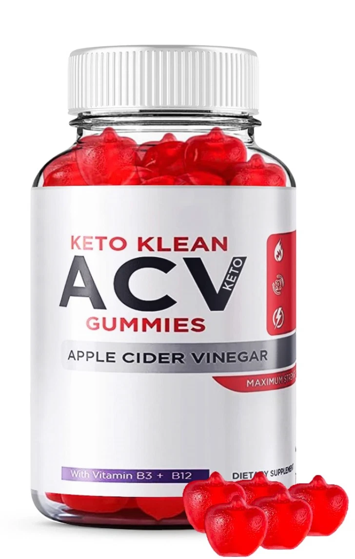 Keto Klean ACV Gummies Maximum Strength Adult Dietary Supplements - (60 Gummies)