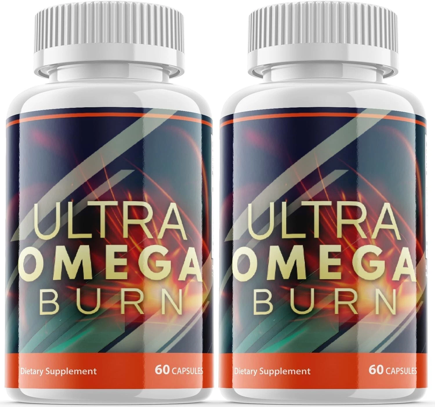 2- Ultra Omega Burn Supplement Pills, Support Weight Loss & Fat Burn (120 Pills)