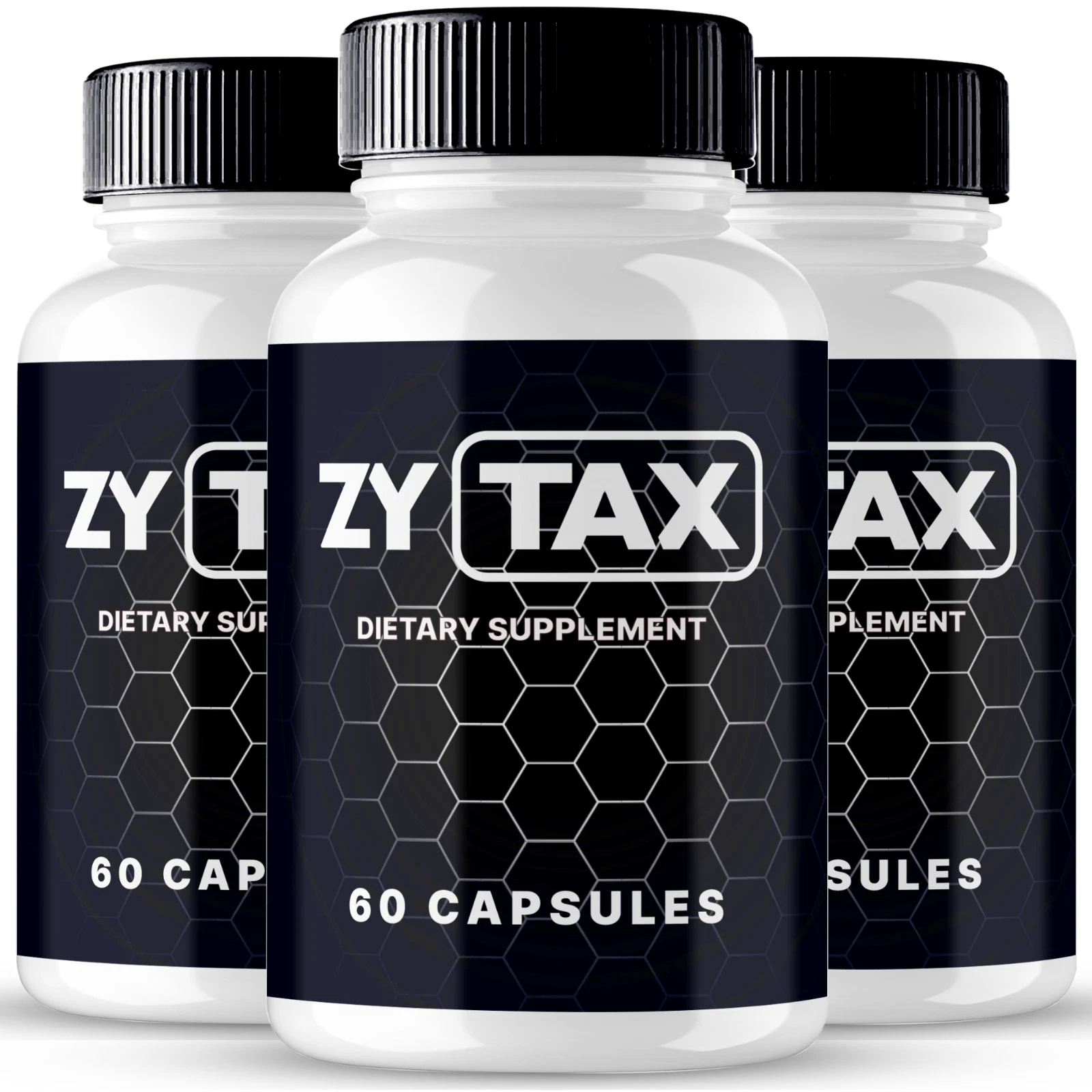 (3 pack) Zytax Capsules for Men, Zytax Extra Strength Male Supplement Pills