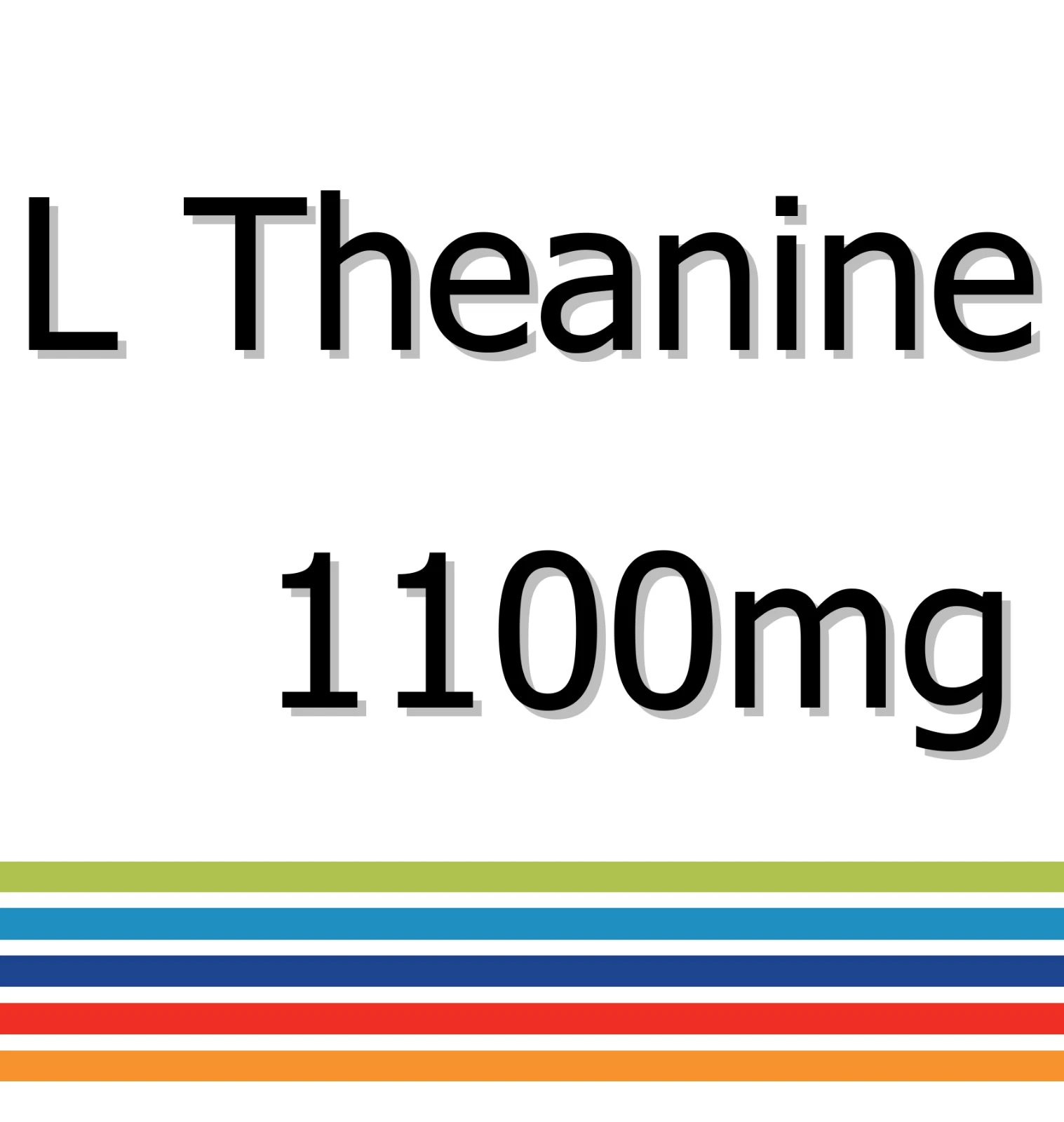 L Theanine 1100mg x 60 Tablets - Reduced Stress