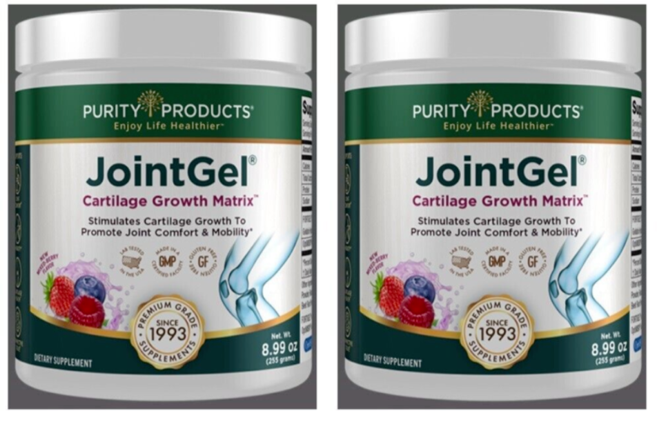 JointGel FORMULA 2 Cans- MIXED BERRY POWDER Purity Products Fortigel/OptiMSM