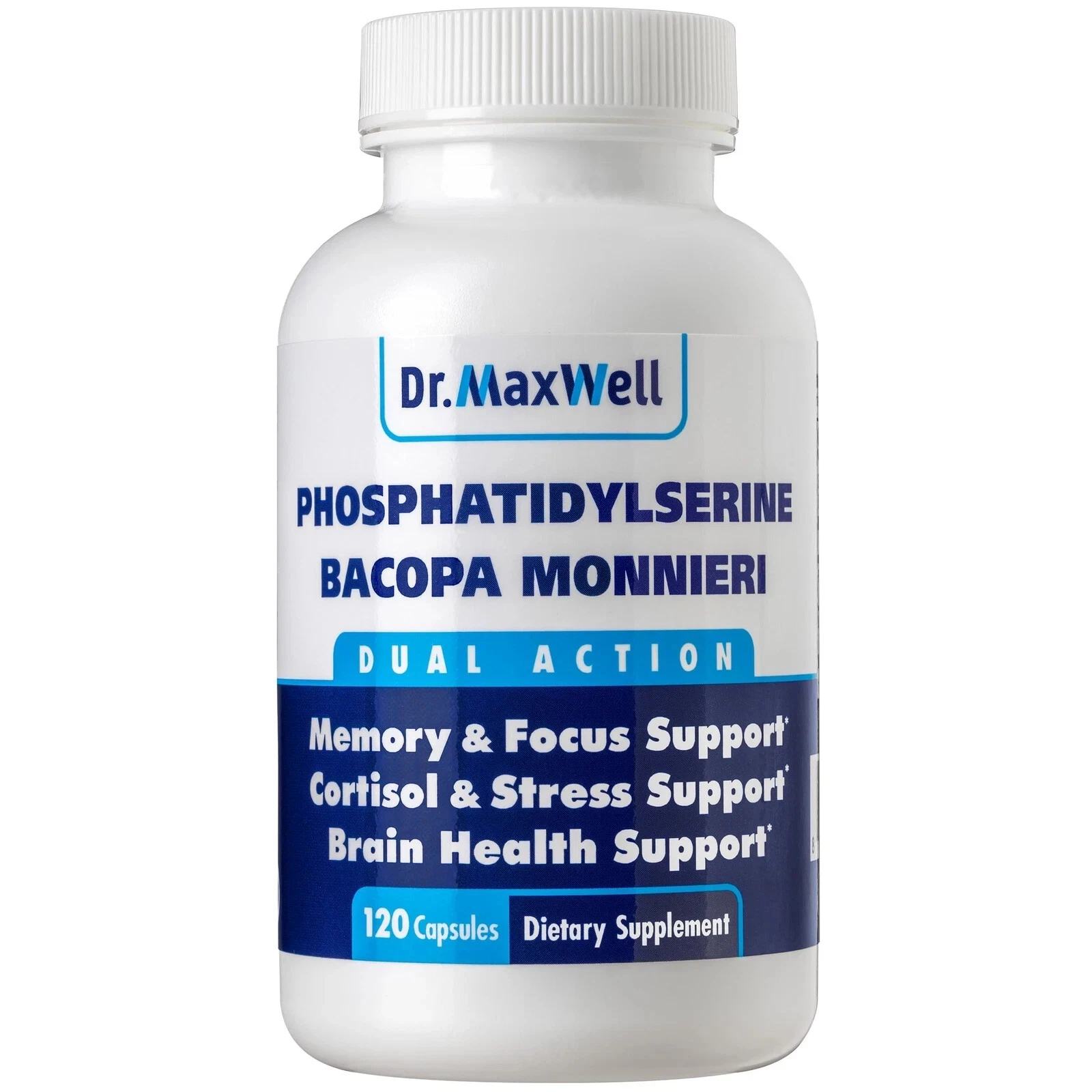 Dr. Maxwell Phosphatidylserine & Bacopa Monnieri Better Than Each Alone. Phos
