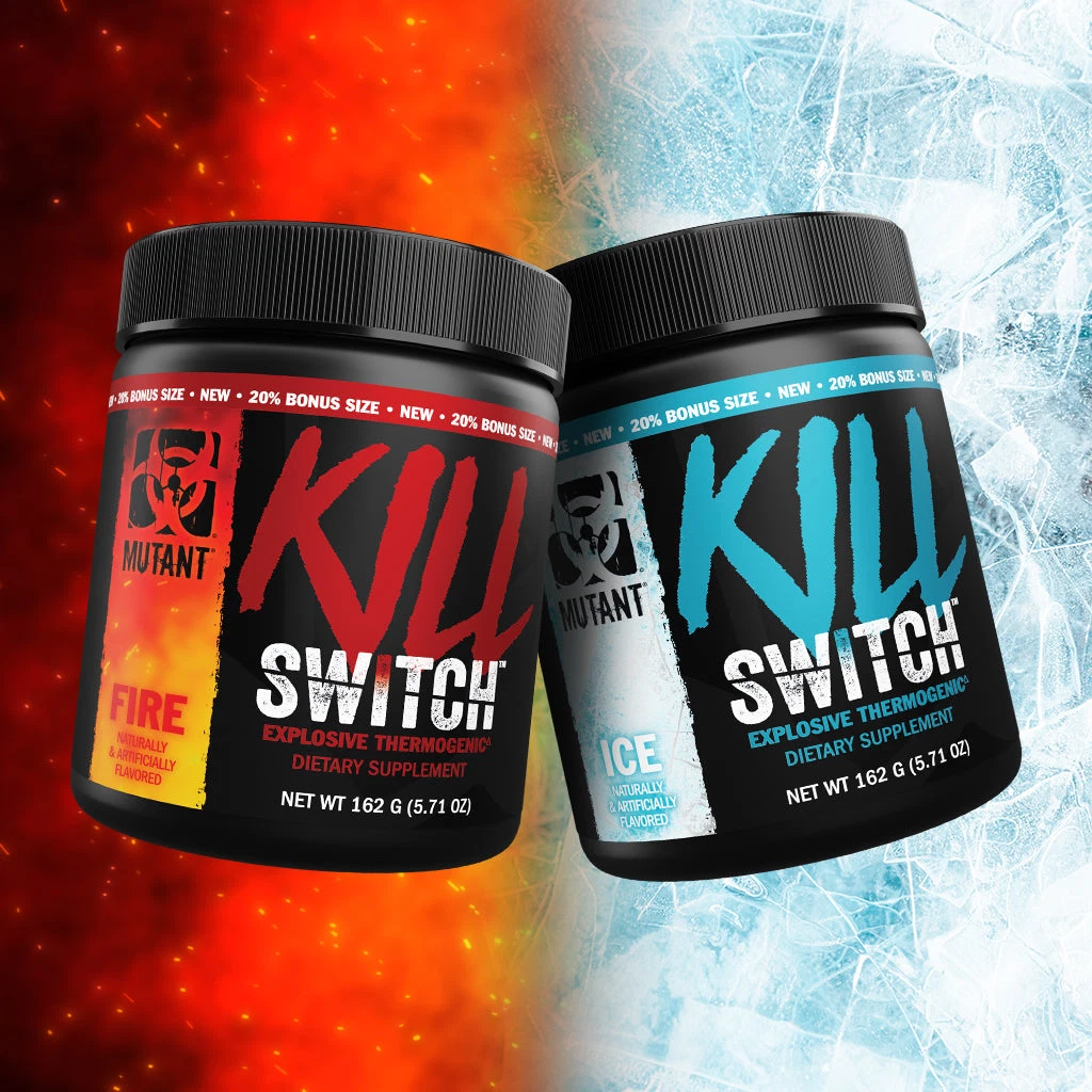 MUTANT KILL SWITCH Thermogenic Fat Burner Explosive Weight Loss 36 Servings