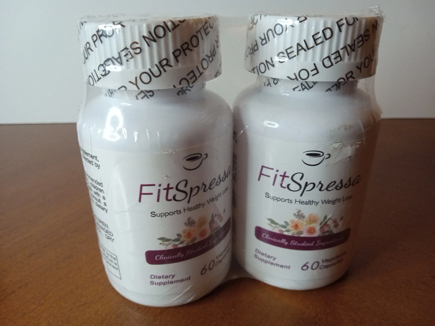 Fitspresse Supports Weight Loss 60 Capsules 2pk Lot