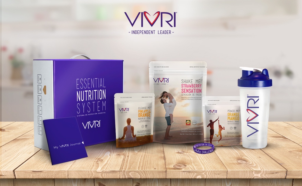Vivri- Essential Nutrition System-10 days- Strawberry Shake Me- Orange Mango