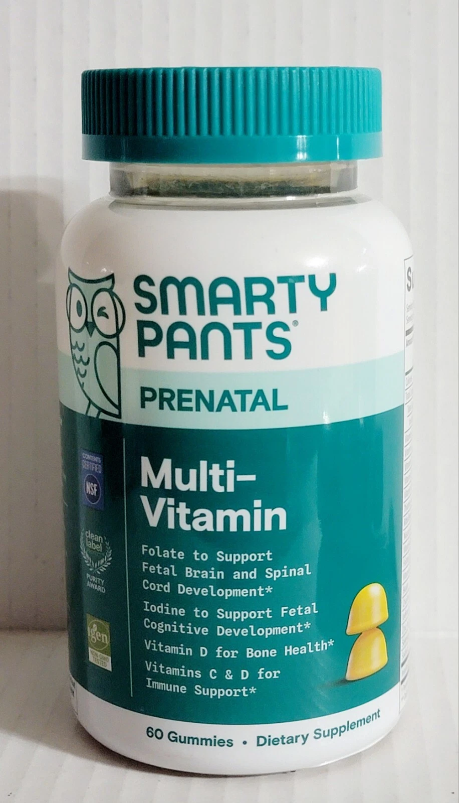 SmartyPants Prenatal & Postnatal Multi Gummies - 60ct Exp: 10/2025