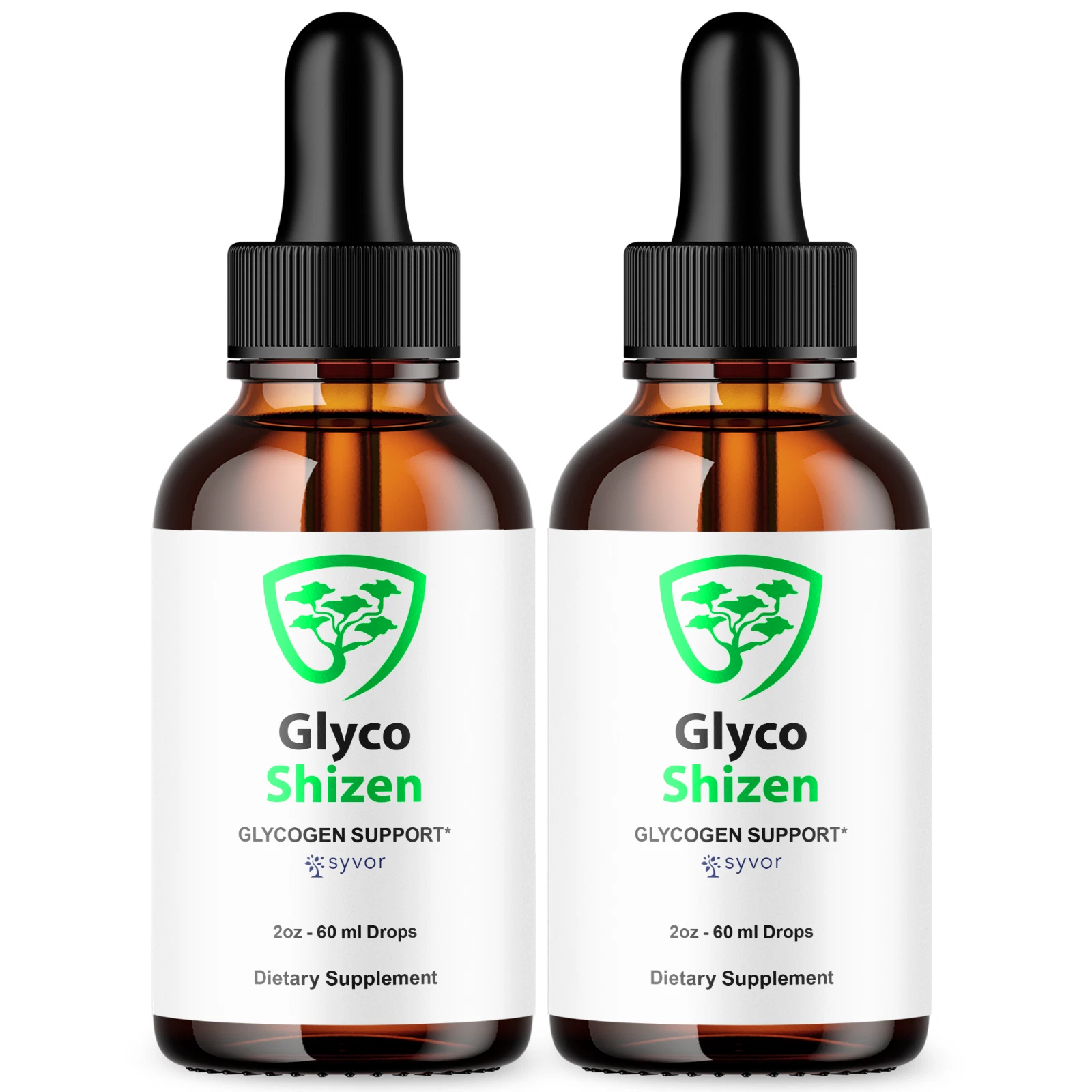 Glyco Shizen Glycogen Support Drops Advanced Formula Vitamin Supplement 30 Servs