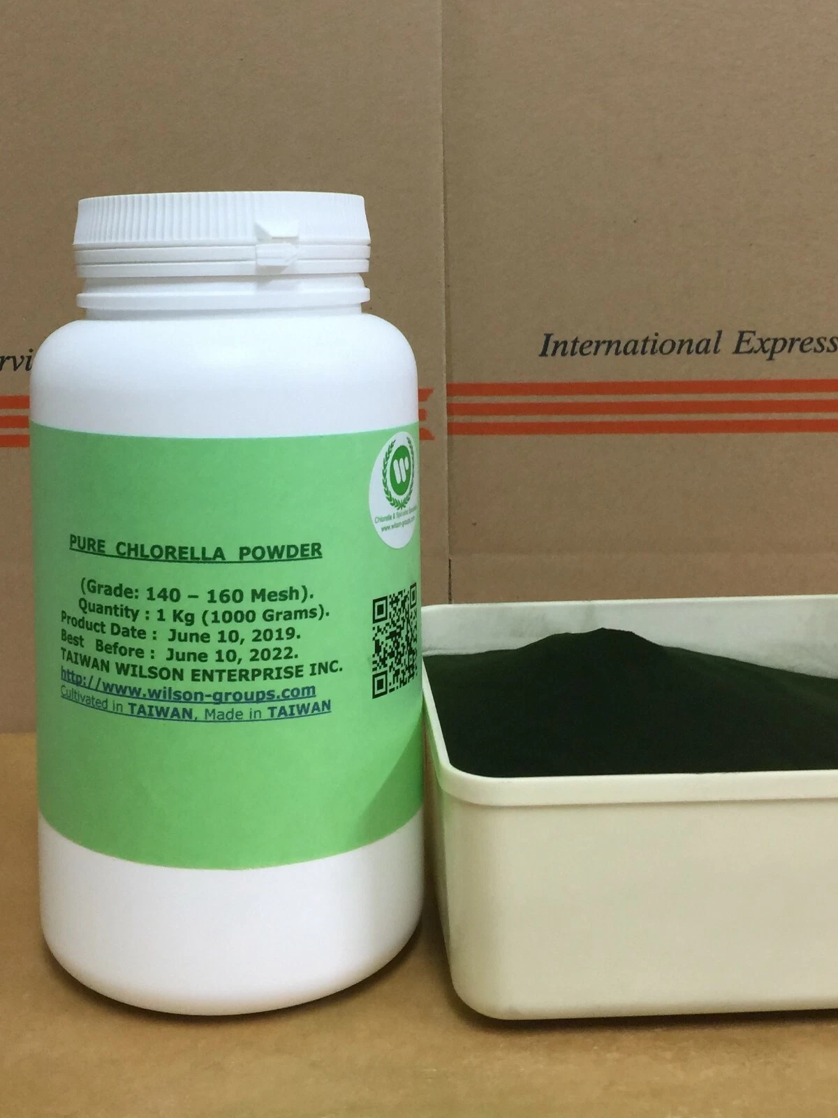 Pure Chlorella Powder: Good for Smoothie A+ Quqlity from Taiwan Factory!