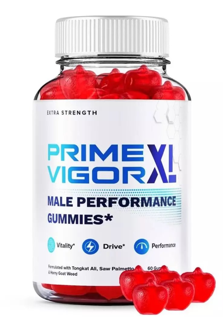 Prime Vigor XL Gummies for Men, Advanced Performance Male ( 1 PACK )