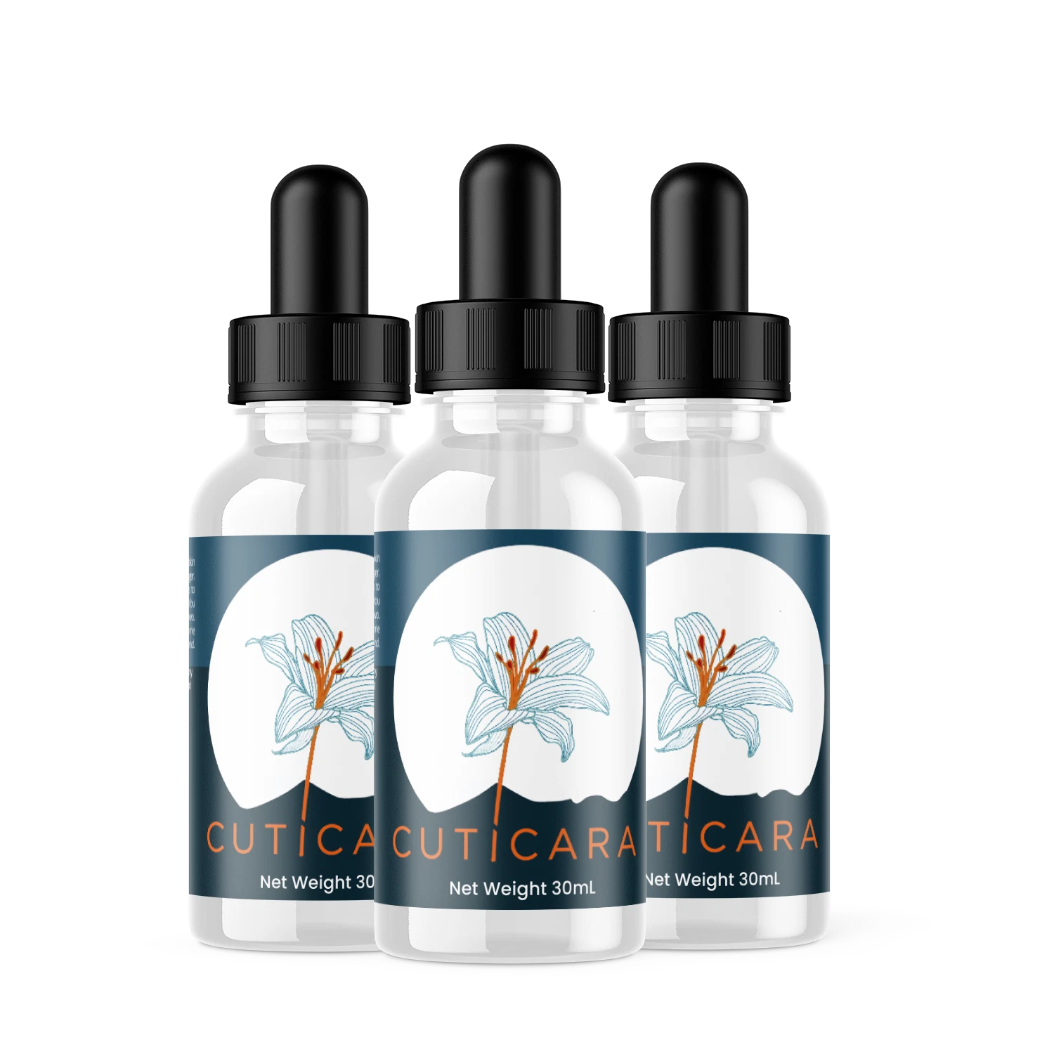 Cuticura Skin Drops - Safe For All Skin Types - 3 Pack