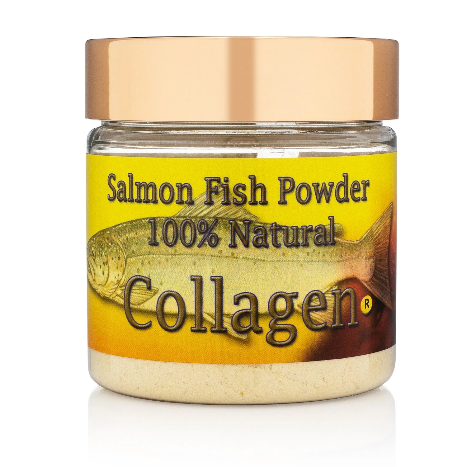 Salcoll Collagen Wild Caught Salmon Fish Powder with Lemon - 1 Month Supply