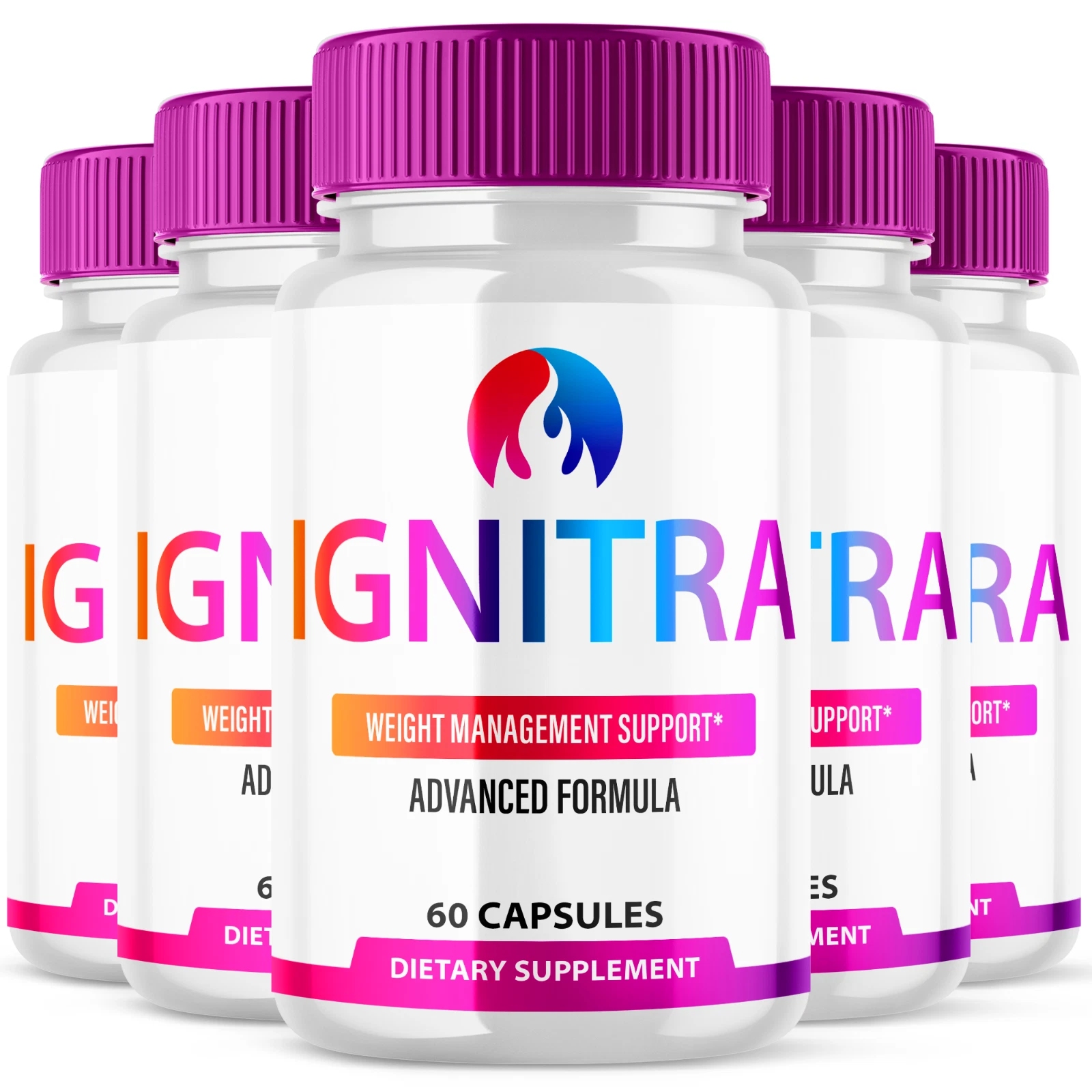 Ignitra Advanced Formula Natural Energy and Fitness Support Vitamin 300 Capsules