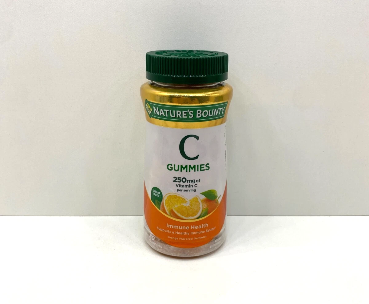 NEW Nature's Bounty C Gummies 250 MG Immune Health SEALED 2026