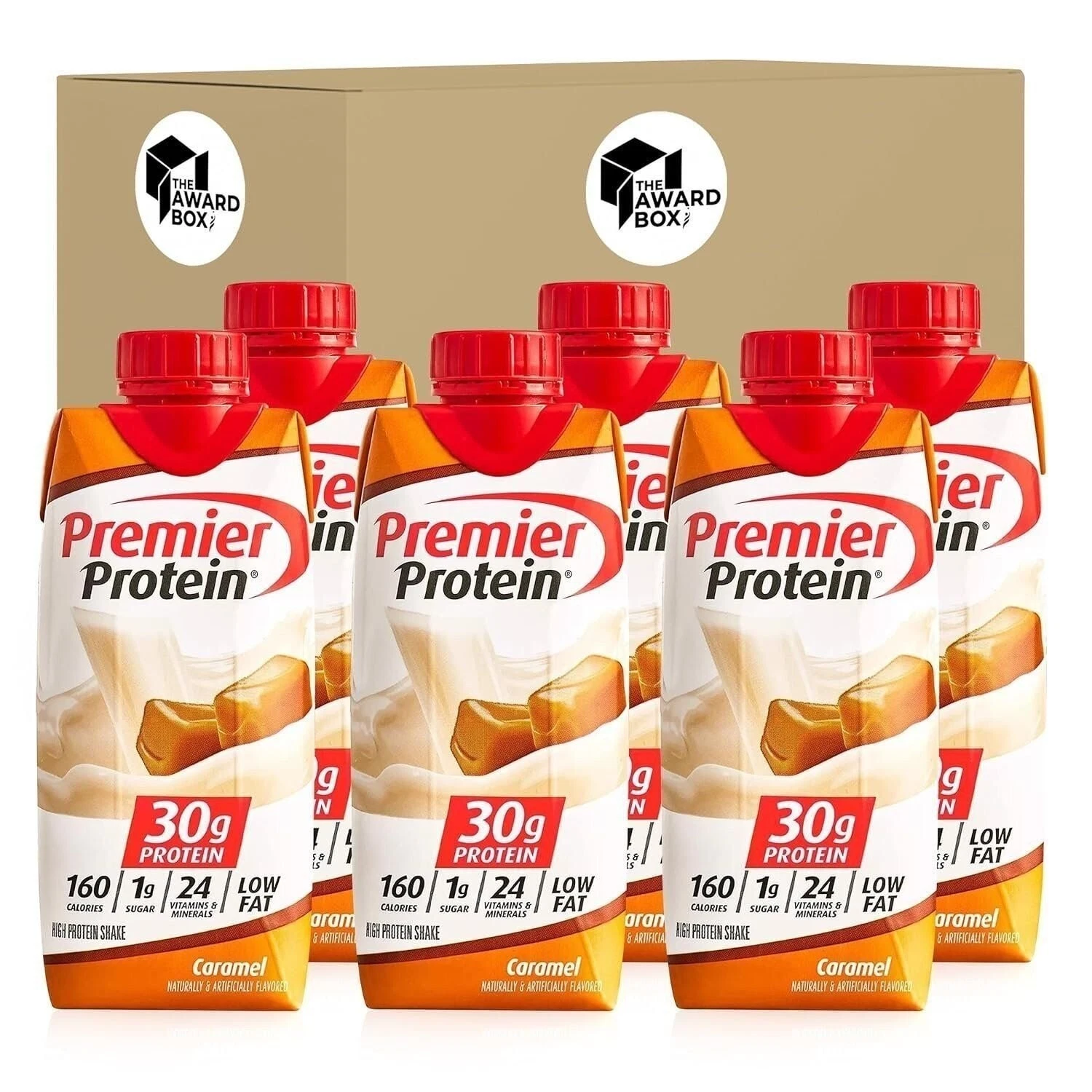 Premier Protein Shakes 6 Bottles Variety Pack in The Award Box Packaging 11...
