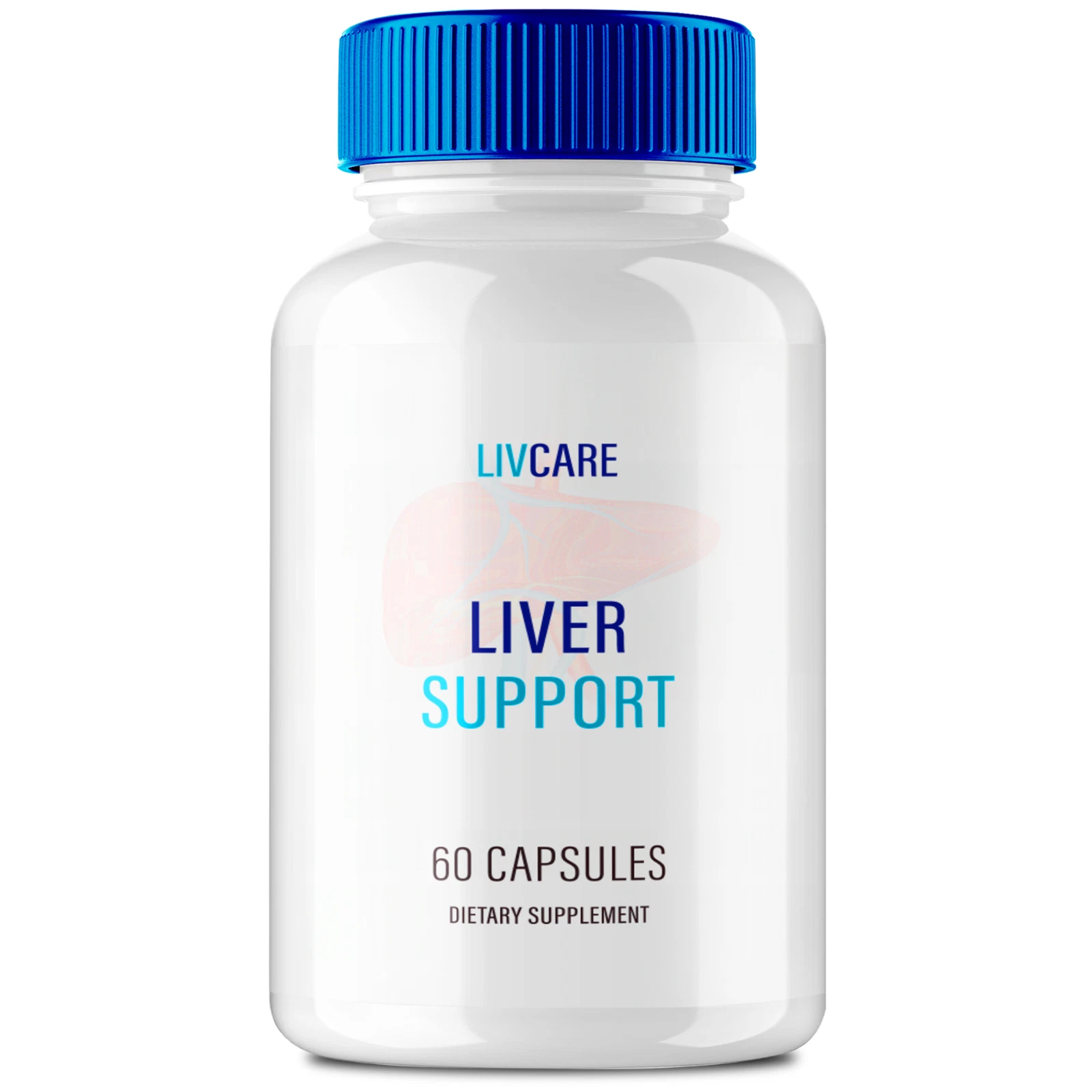 Cápsulas LivCare para un hígado sano y mantener el equilibrio de nutrientes 60ct