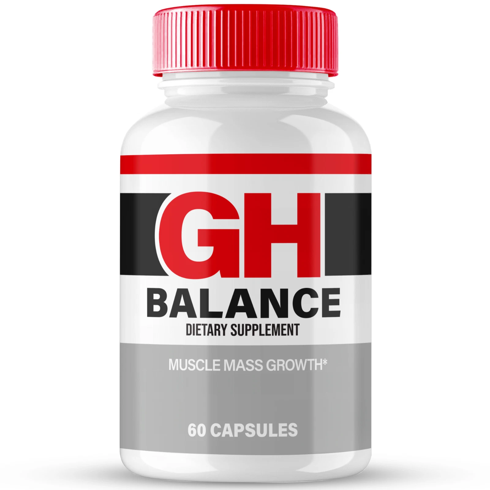 GH Balance Capsules for Men, GH Balance Strength Male Supplement Pills 60ct